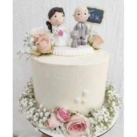 Tarta de Boda con Figuras