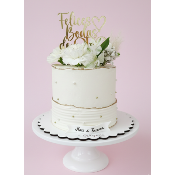 Tarta 50 Aniversario Boda