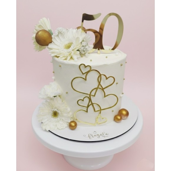 Tarta 50 Aniversario de Bodas