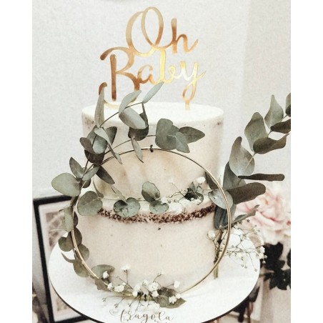 Naked cake baby shower