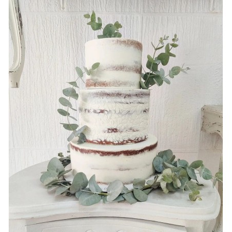 Tarta de boda naked